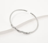 David Markstein Sterling Silver Tubogas Cuff Bracelet, 6-3/4"